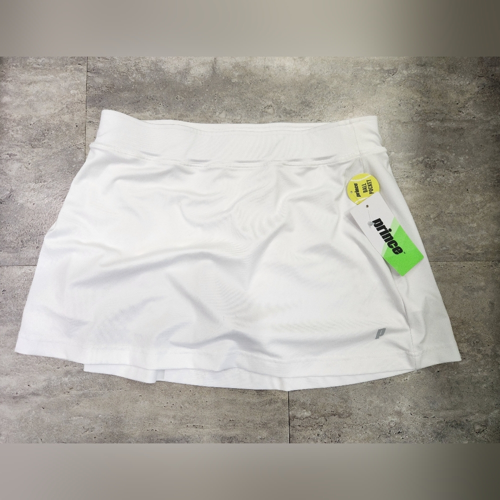 4 for $40 Prince White Tennis Skort NWT Size L - Picture 4 of 7